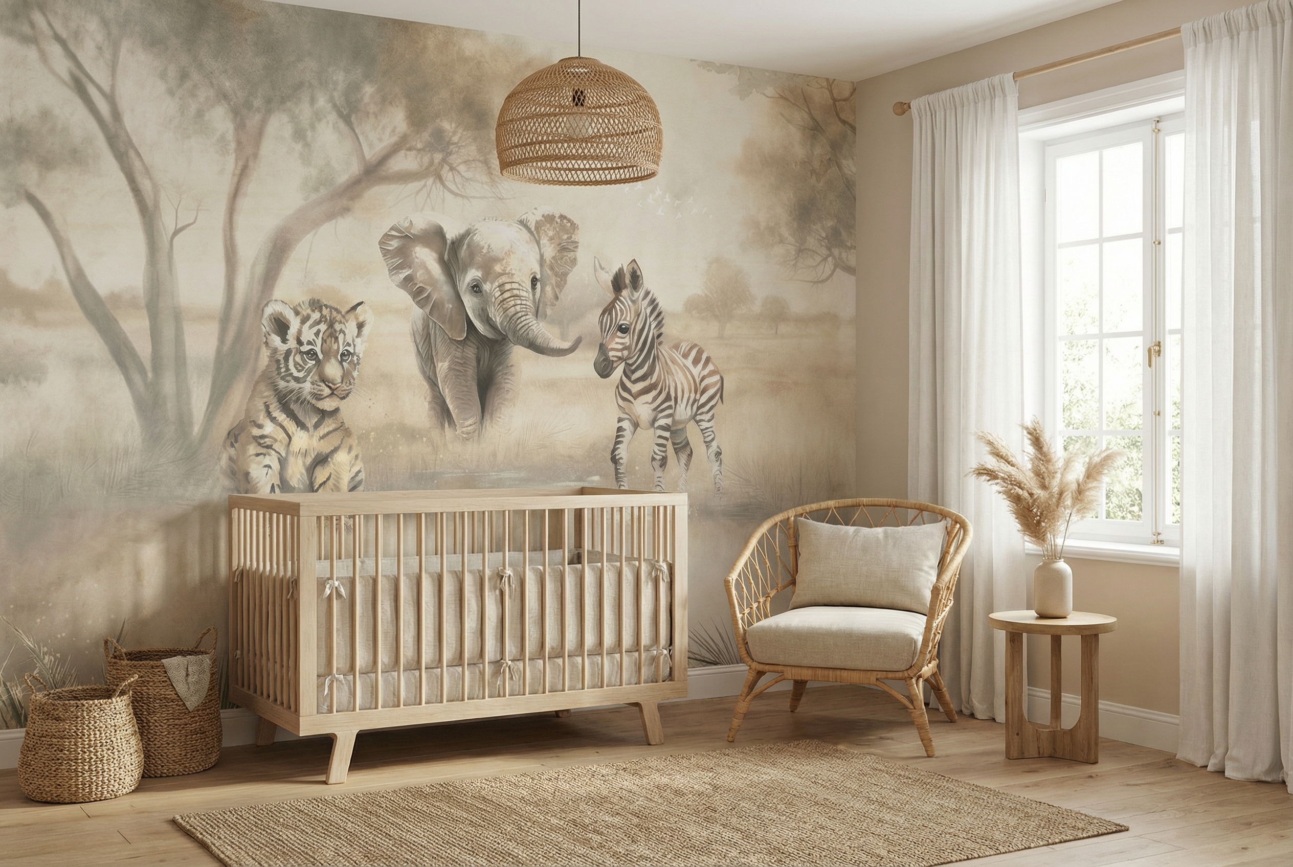 Behang Safari