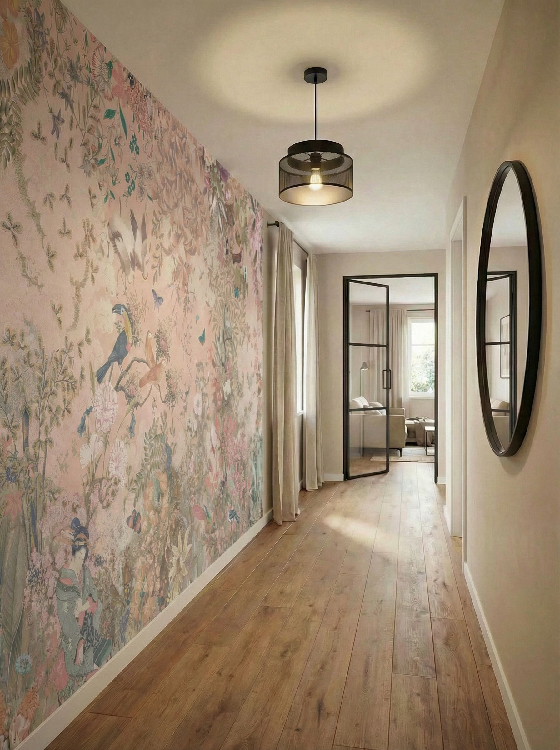 Behang Botanical Blossom | Peach