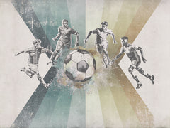 Behang Voetbal | Mannen | Groen