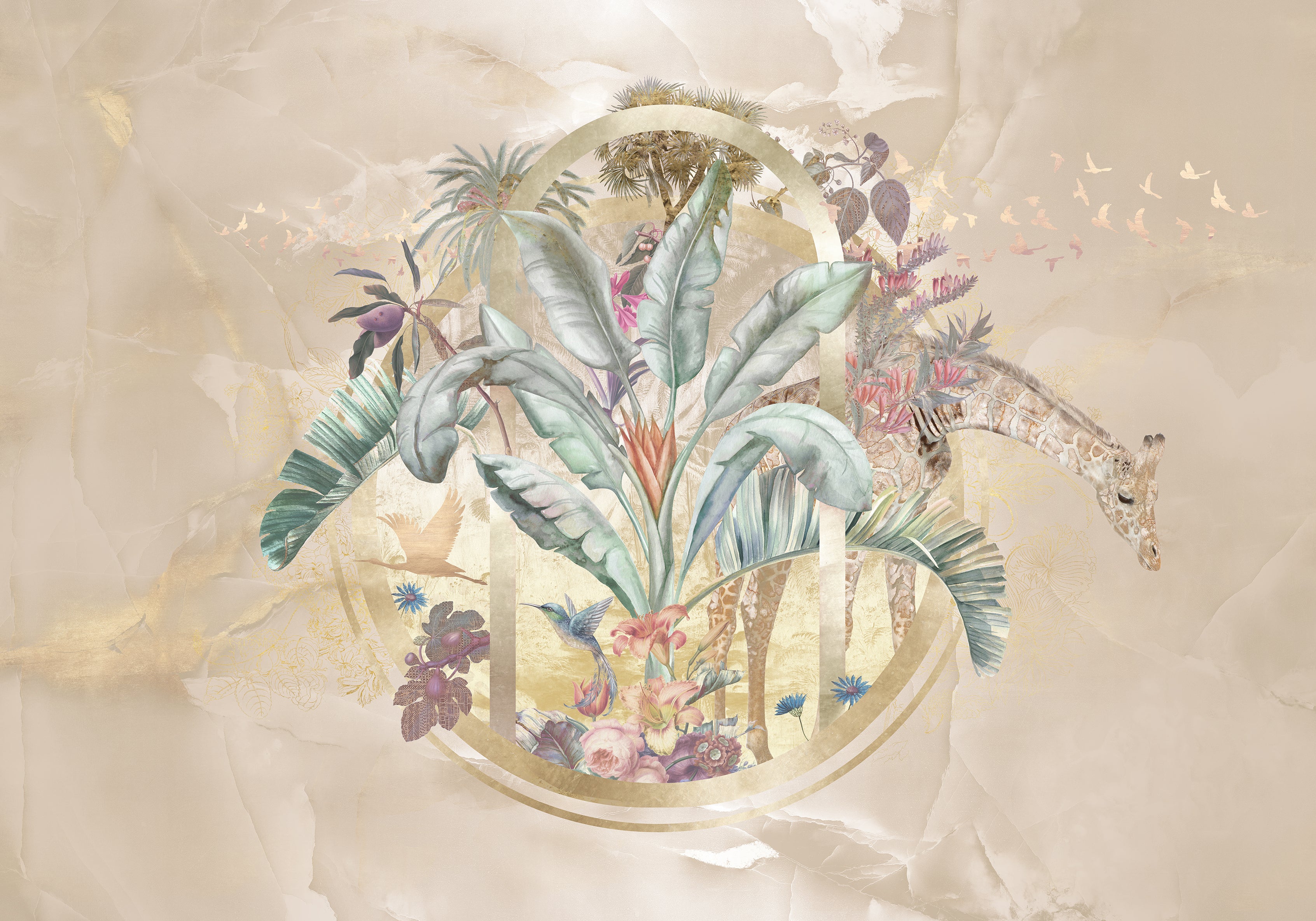 Behang Lola | Beige