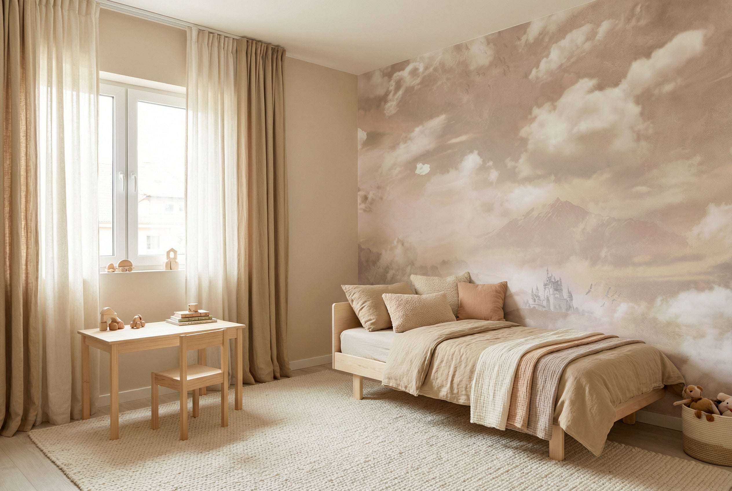 Behang Sweet Dreams | Roze