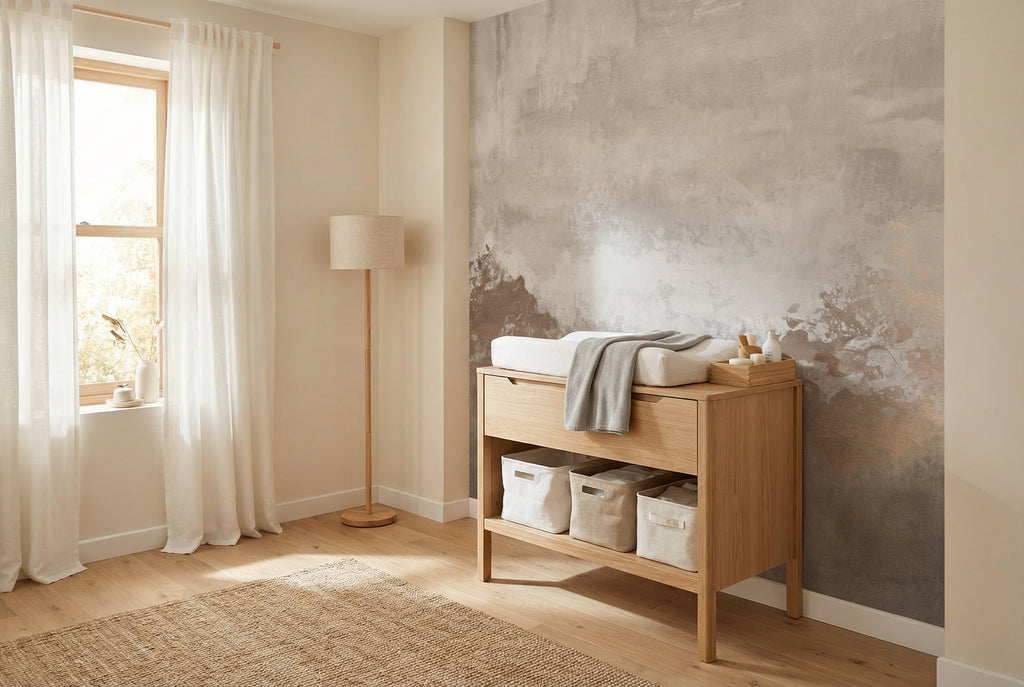 Behang Abstract | Taupe