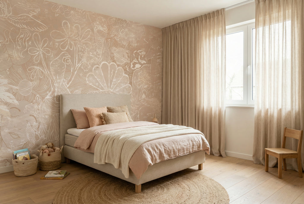 Behang Happy Days | Beige