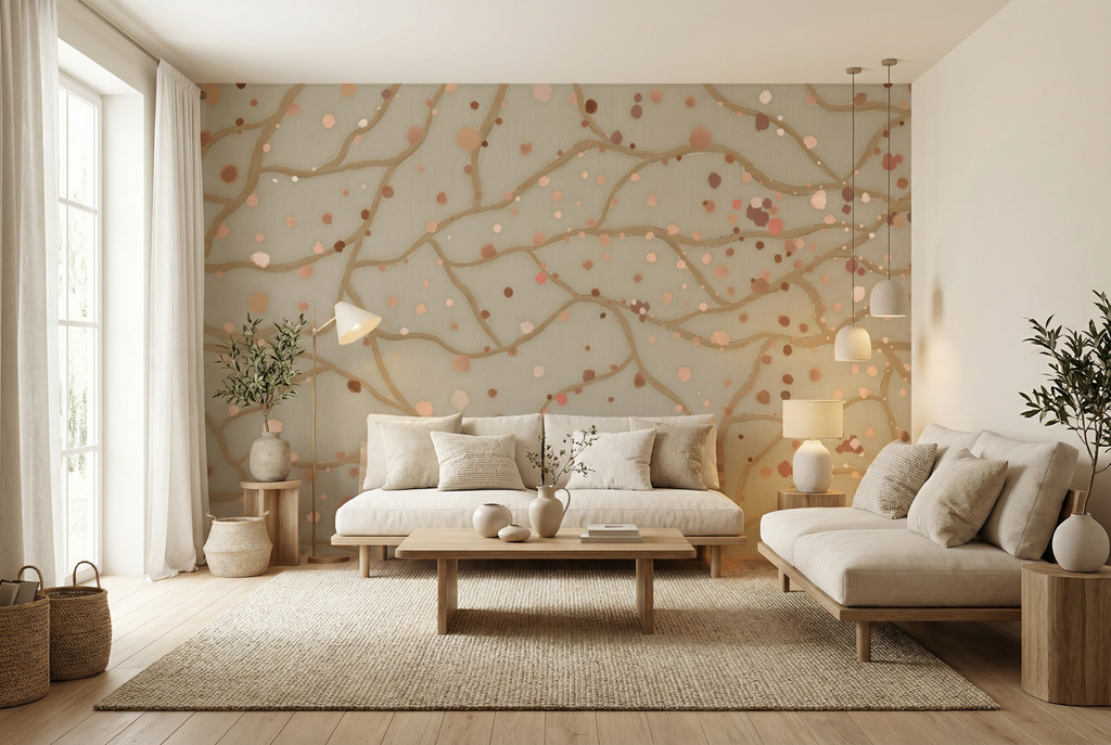 Behang Blush Dots | Mint