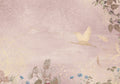 Behang Morning Bird | Roze