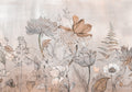Behang Floral Garden | Roze