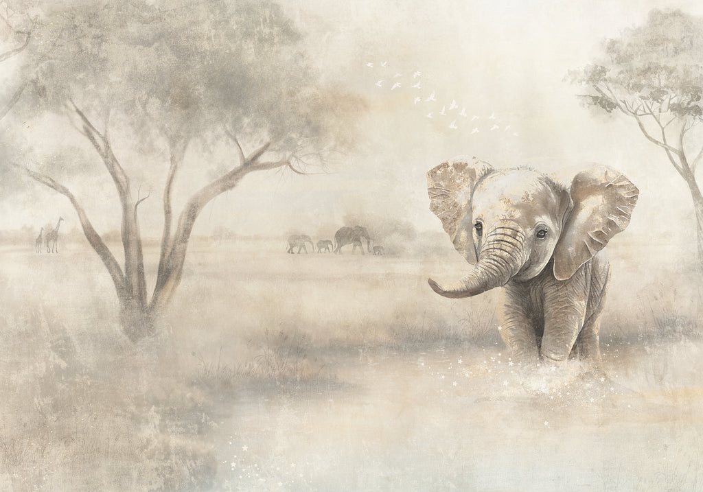 Behang Olifant