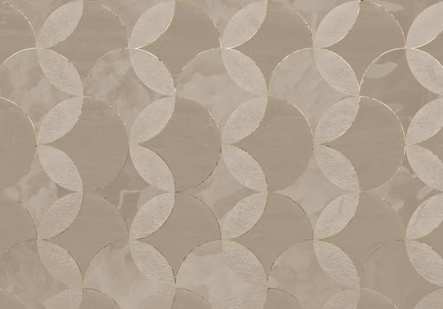Behang Circle | Clay