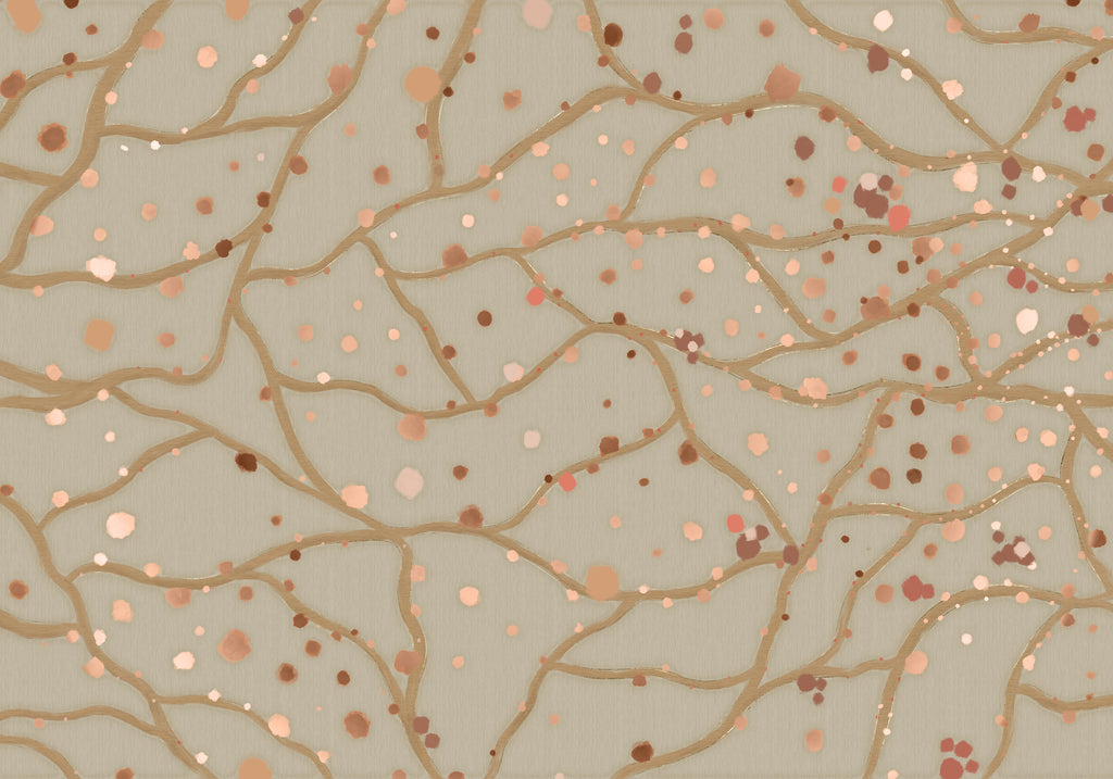Behang Blush Dots | Mint