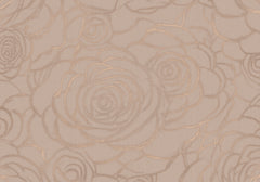 Behang Wild Roses | Clay