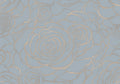 Behang Wild Roses | Blue