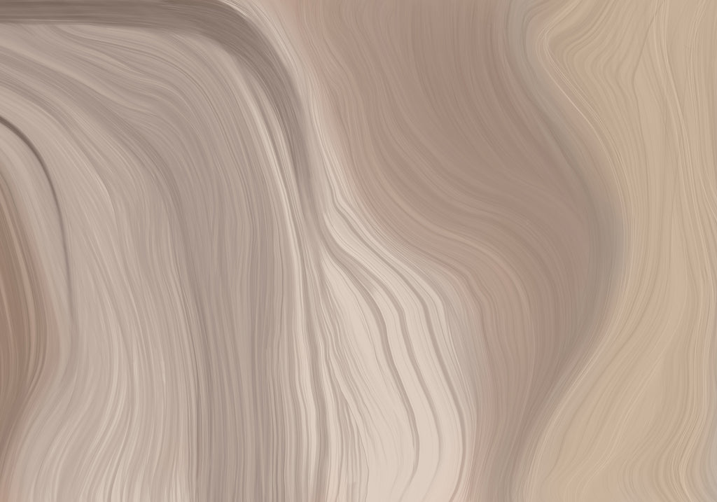 Behang Desert Waves | Clay & Champagne
