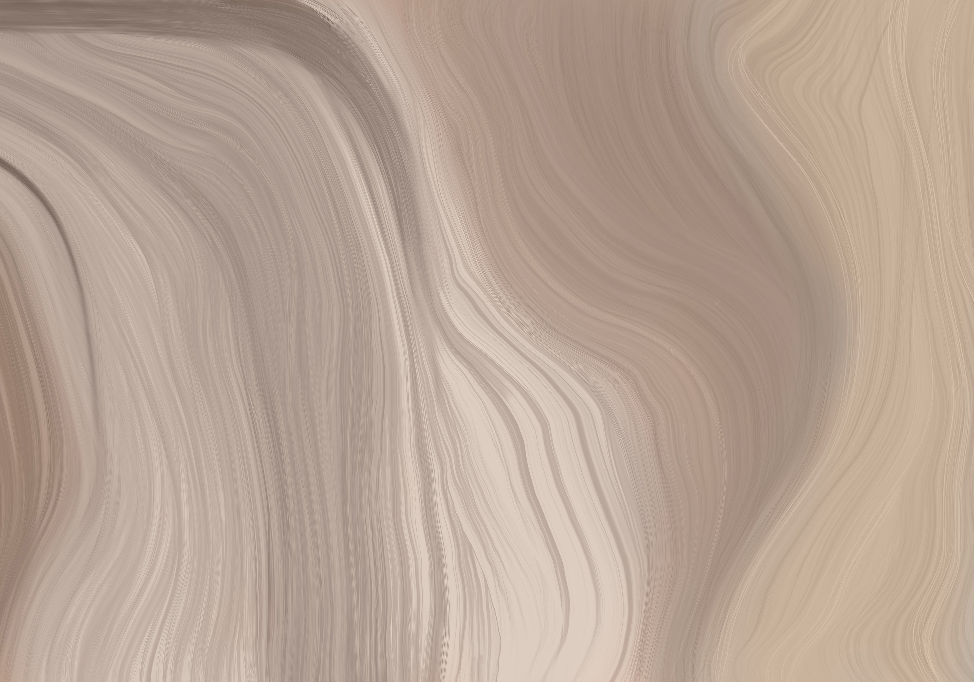 Behang Desert Waves | Clay & Champagne