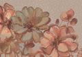 Behang Blush Flowers | Clay