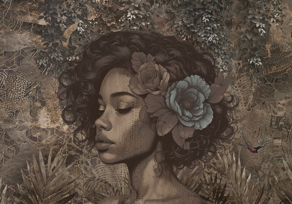 Behang Silent Muse