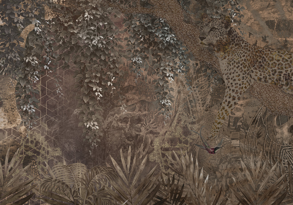 Behang Leopard Muse
