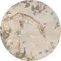 Behangcirkel Giraffe | Beige