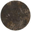 Behangcirkel Golden Leaves | Donkerbruin