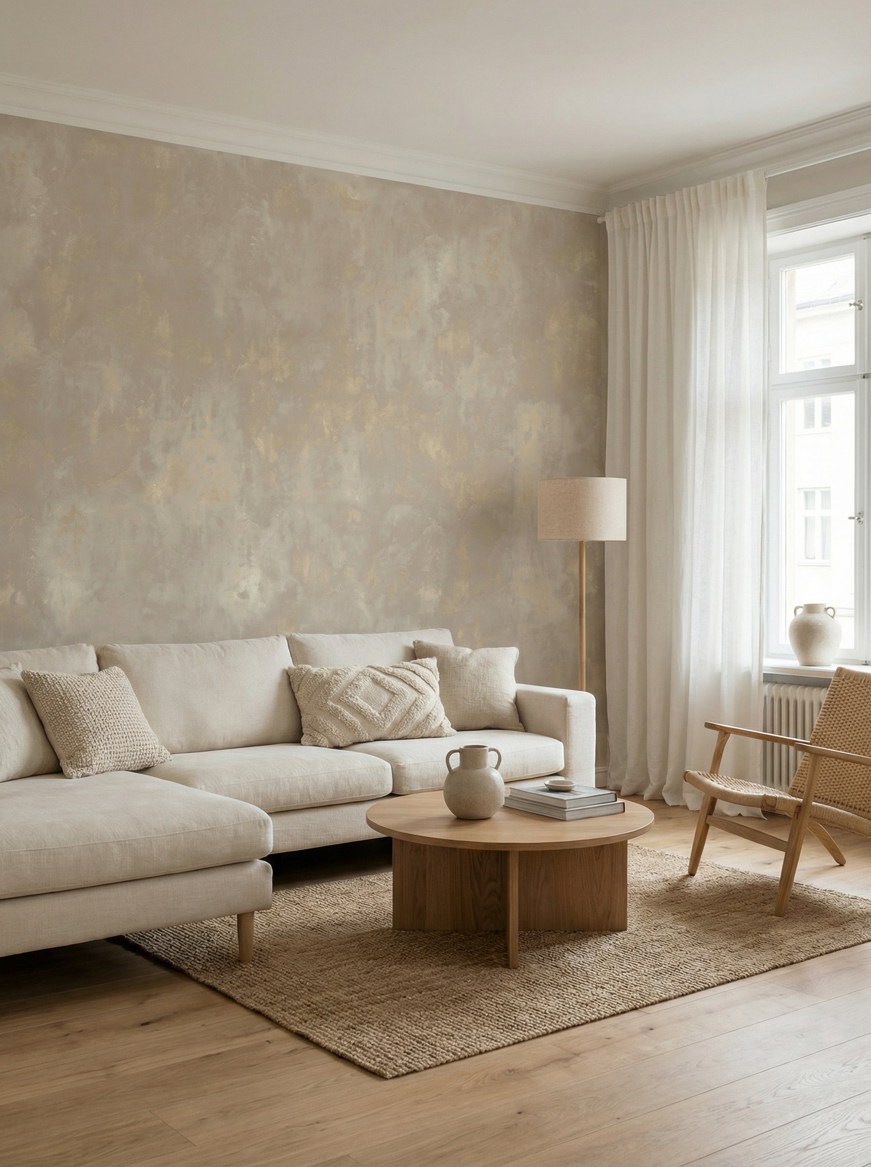 Behang Stuc Concrete
