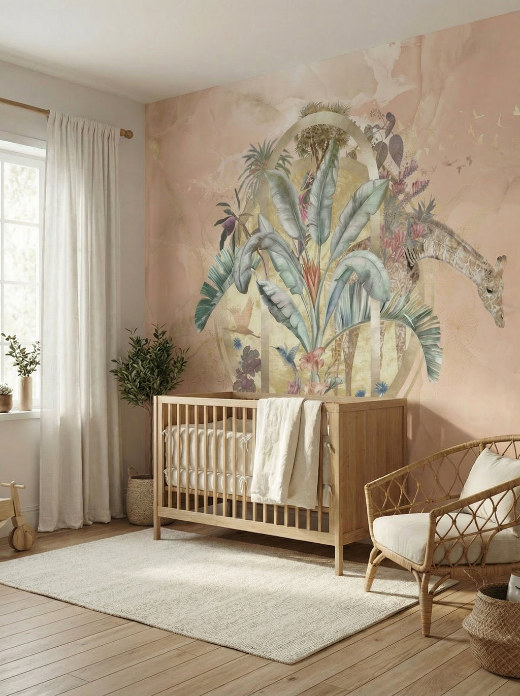 Behang Lola | Roze