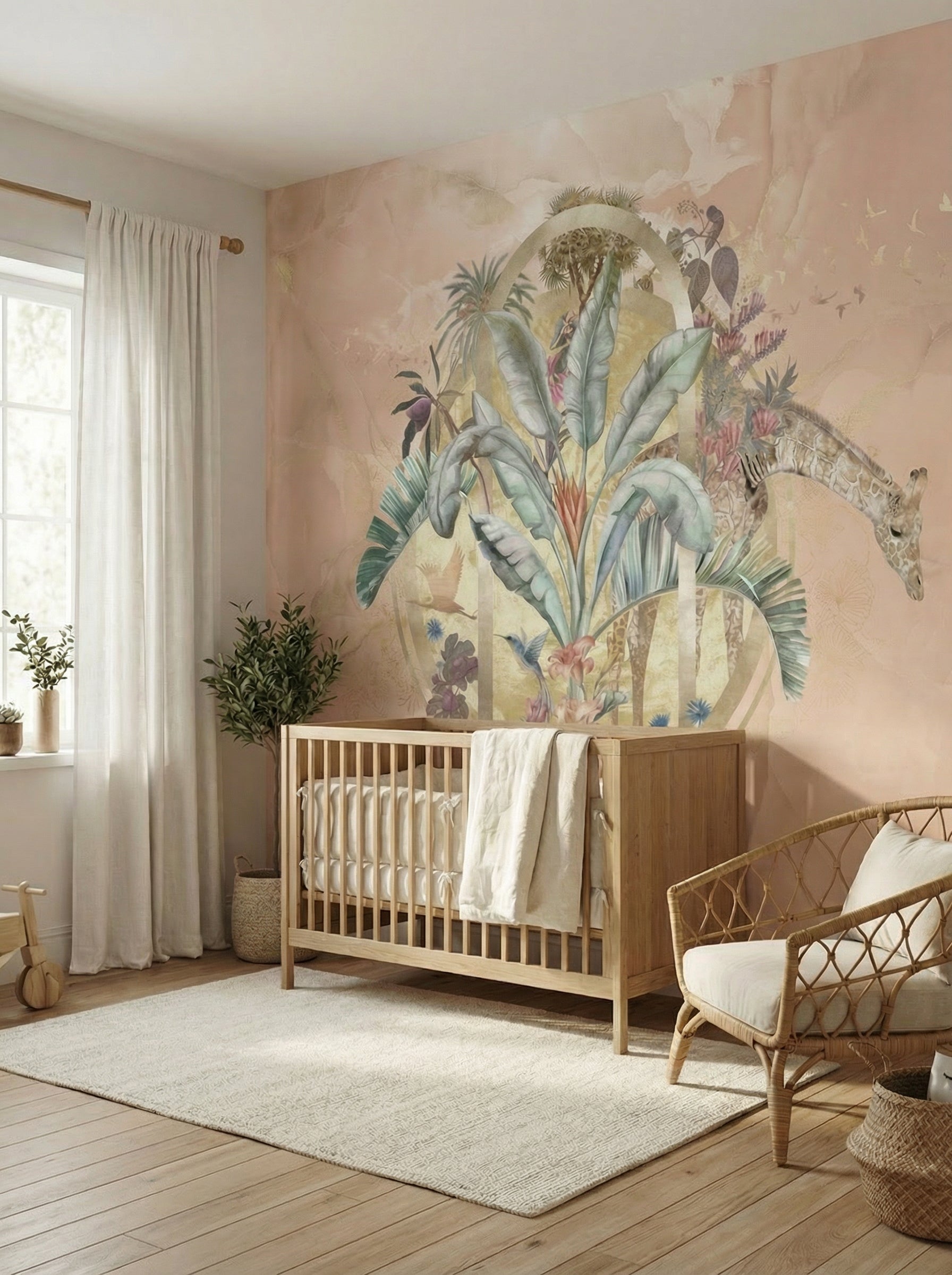 Behang Lola | Roze