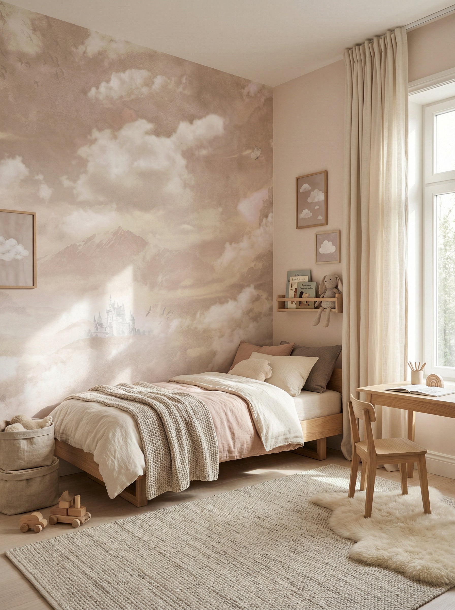 Behang Sweet Dreams | Roze