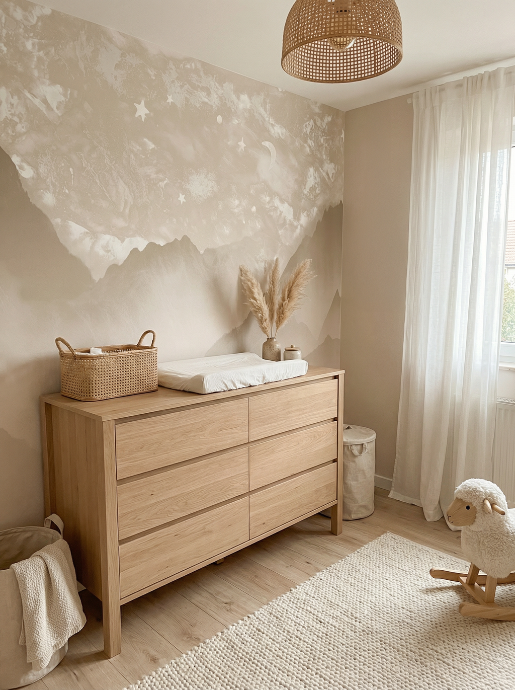Behang Desert Animals | Taupe | Background