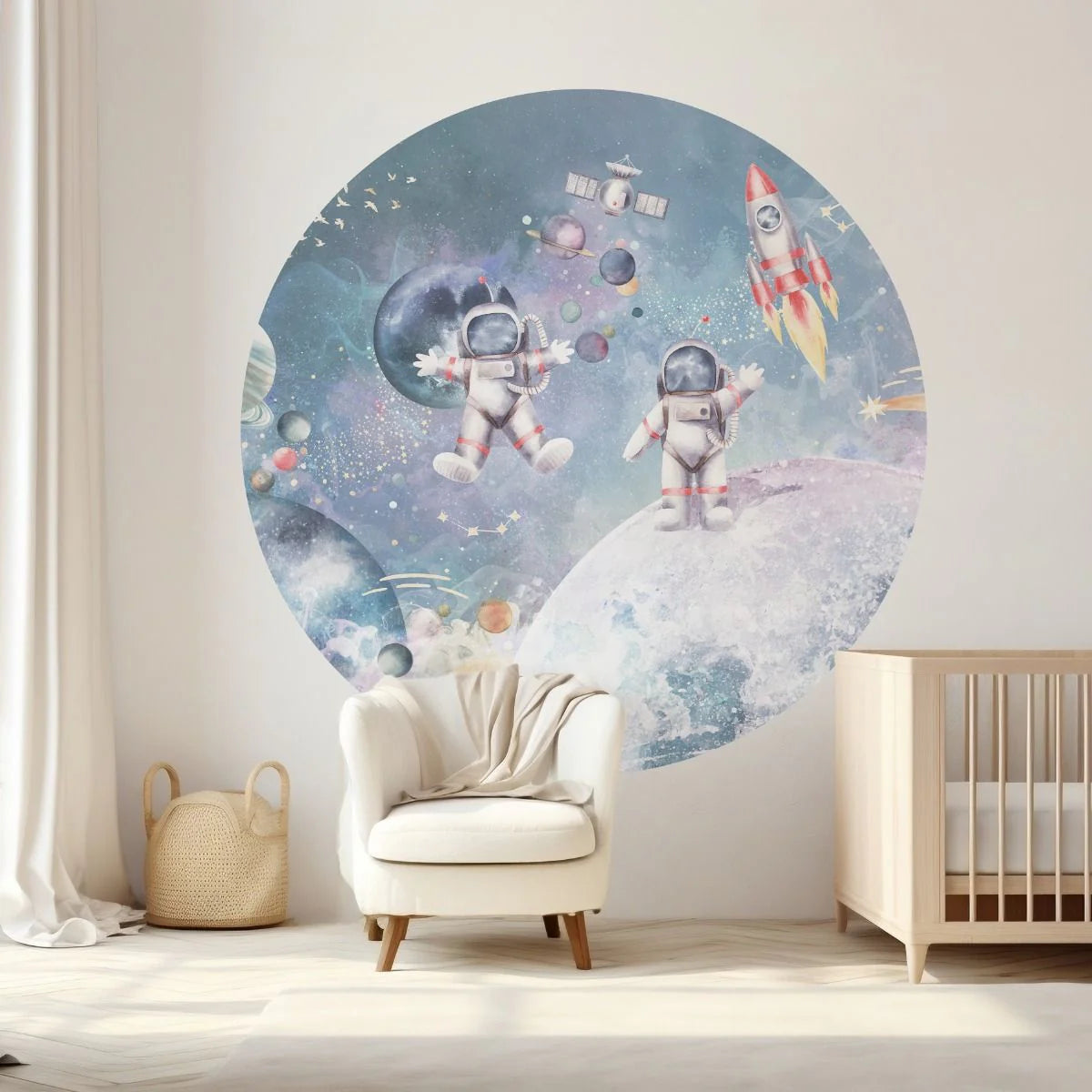 Behangcirkel Astronaut