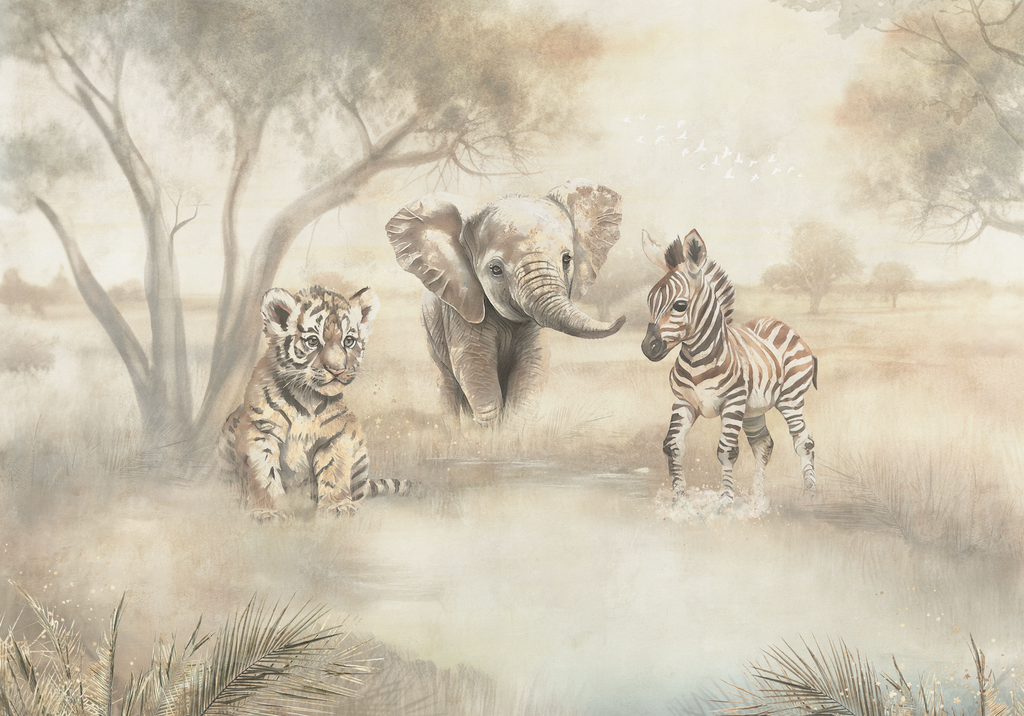 Behang Safari