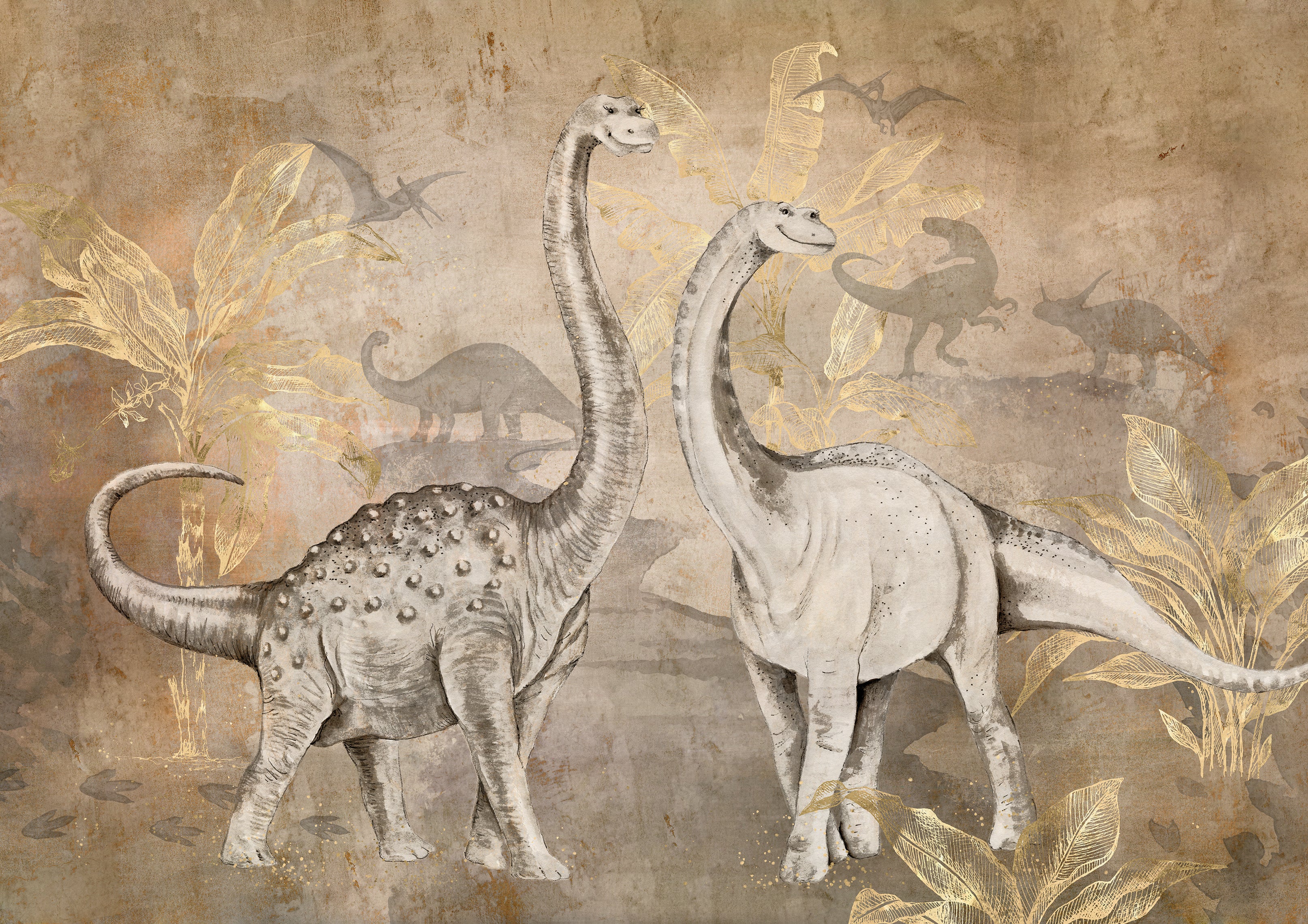 Behang Dino