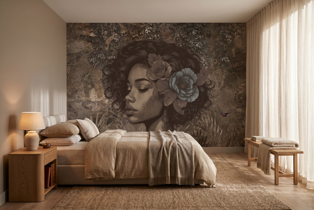 Behang Silent Muse