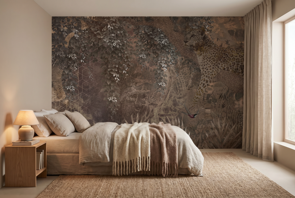 Behang Leopard Muse