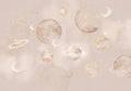 Behang Pastel Planets | Roze